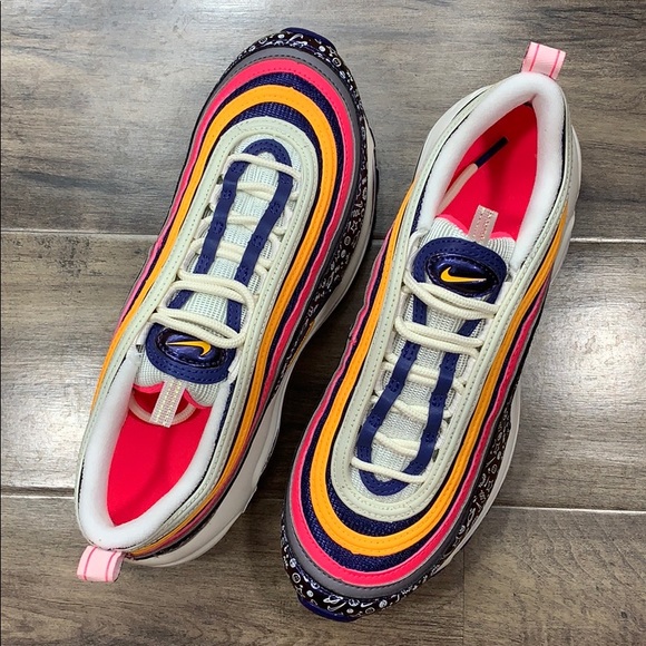 NIKE AIR MAX 97 GS regency purple/laser orange - Picture 10 of 16